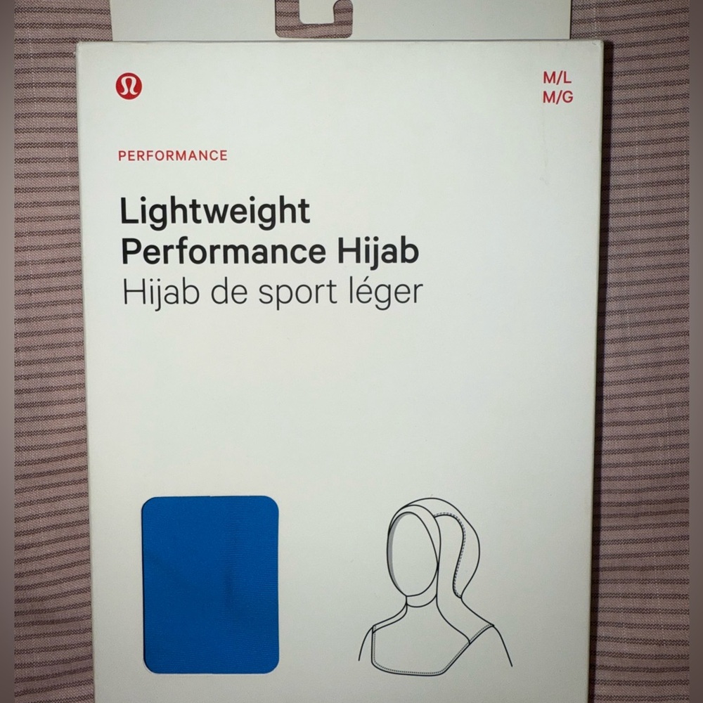 lululemon athletica Lightweight Performance Hijab - Bold Blue